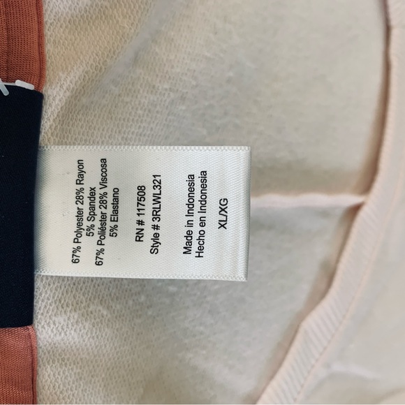 Reebok Top‎ Women's Long Sleeve Active T-Shirt Orange Size XL - Picture 9 of 12